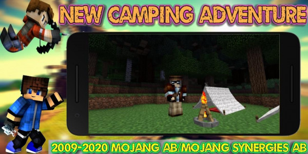 اسکرین شات برنامه Mods Camping - Realistic Campfire 6