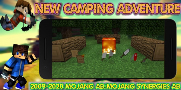 اسکرین شات برنامه Mods Camping - Realistic Campfire 7