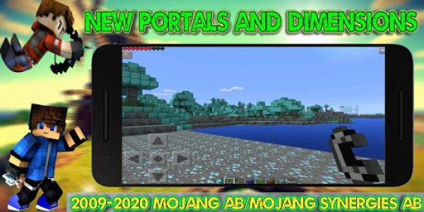 اسکرین شات برنامه Mods Mega Portals - New Dimensions 7