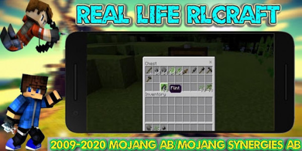 اسکرین شات برنامه Mods RLCraft - Real Life Mode 1