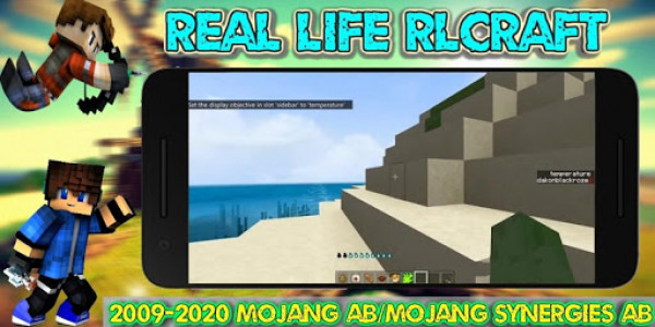 اسکرین شات برنامه Mods RLCraft - Real Life Mode 3
