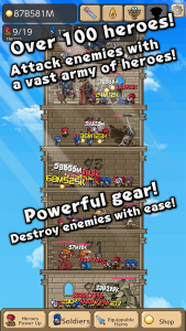 اسکرین شات بازی Tower of Hero 2