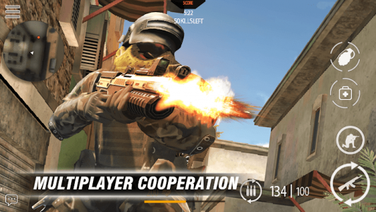 اسکرین شات بازی Call of modern FPS: war commando FPS Game 1