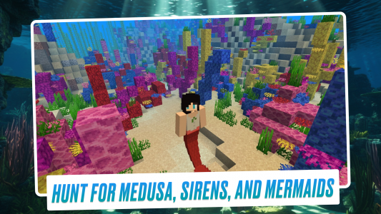 اسکرین شات 3 برنامه Mermaid in Minecraft Mod 2024