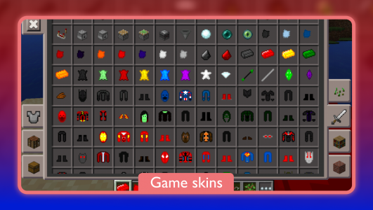 اسکرین شات 4 برنامه Superheroes Minecraft Mod 2025