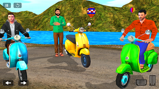 اسکرین شات بازی Indian Bike Games 3D Scooty 2