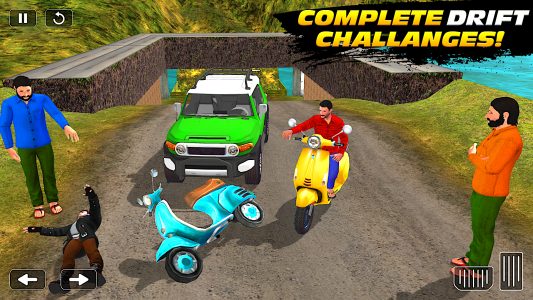 اسکرین شات 4 بازی Indian Bike Games 3D Scooty
