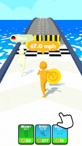 اسکرین شات بازی Idle Speed Race 3