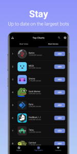 اسکرین شات 5 برنامه Bots for Discord