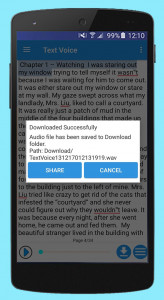 اسکرین شات برنامه Text Voice Text-to-speech, PDF 6