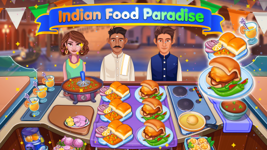 اسکرین شات بازی Indian Star Chef: Cooking Game 1