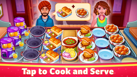 اسکرین شات 3 بازی Indian Cooking Star: Chef Game