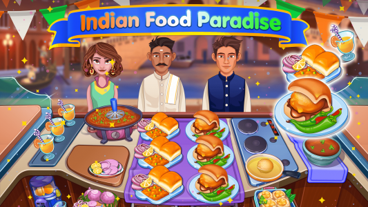 اسکرین شات 1 بازی Indian Cooking Star: Chef Game