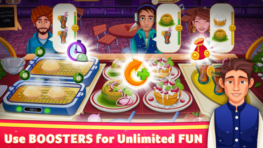 اسکرین شات 5 بازی Indian Cooking Star: Chef Game