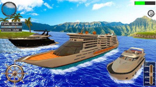 اسکرین شات برنامه Big Cruise Ship Driving Simulator 3