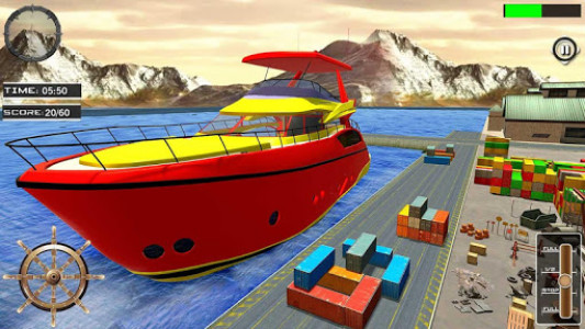 اسکرین شات برنامه Big Cruise Ship Driving Simulator 7