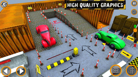 اسکرین شات برنامه Classic Car Parking Real Car 6