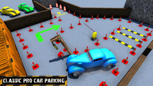 اسکرین شات برنامه Classic Car Parking Real Car 4