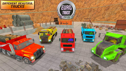اسکرین شات برنامه Euro Truck Cargo-Driving Simulator 2021 1