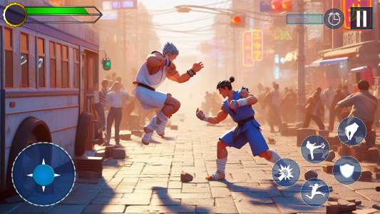 اسکرین شات بازی Kung Fu Fighter Boxing Games 2