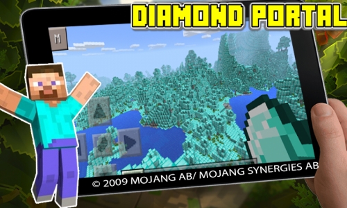 اسکرین شات برنامه Mod Diamond Portal for MCPE 2