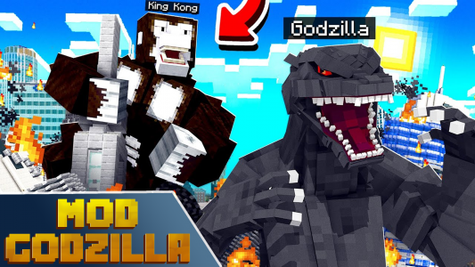 اسکرین شات برنامه Godzilla Mods for Minecraft PE 3