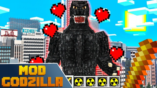 اسکرین شات برنامه Godzilla Mods for Minecraft PE 2