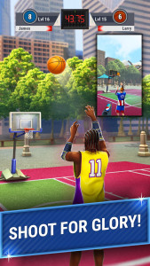 اسکرین شات 2 بازی 3pt Contest: Basketball Games
