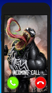 اسکرین شات برنامه Venom Scary Video Call Prank - Superhero 2