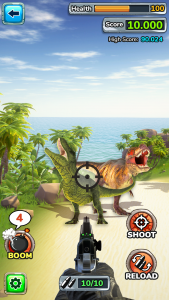 اسکرین شات بازی Dinosaur 3D AR Augmented Real 2