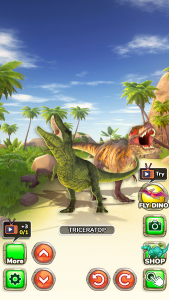اسکرین شات بازی Dinosaur 3D AR Augmented Real 1