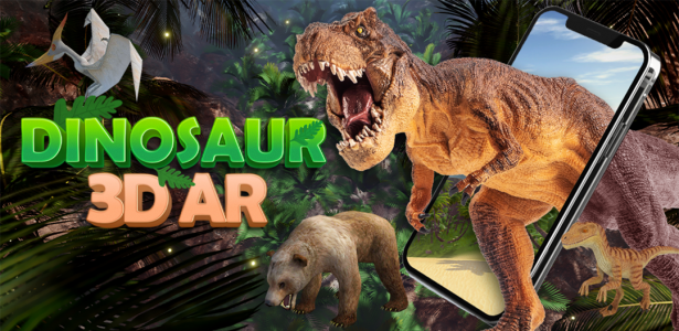 اسکرین شات بازی Dinosaur 3D AR Augmented Real 7
