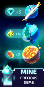 اسکرین شات 3 بازی Idle Planet Miner