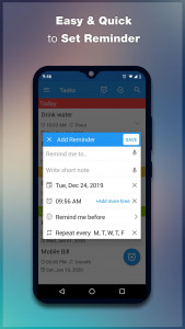 اسکرین شات 2 برنامه To Do Reminder with Alarm