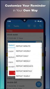 اسکرین شات 3 برنامه To Do Reminder with Alarm