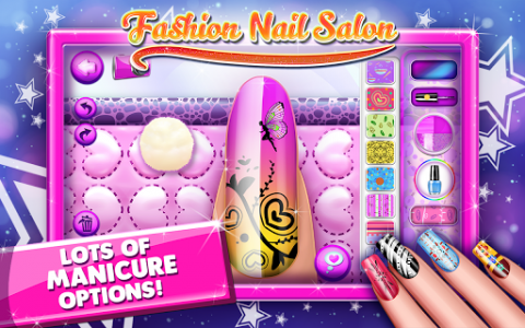 اسکرین شات بازی Fashion Nail Dress Up Salon 5