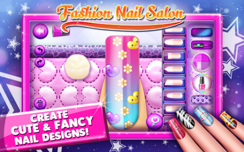 اسکرین شات بازی Fashion Nail Dress Up Salon 3