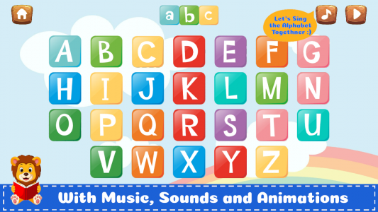 اسکرین شات برنامه ABC Alphabet Learning for Kids 2