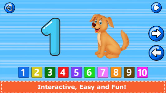 اسکرین شات برنامه Learning Numbers 2