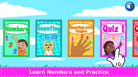 اسکرین شات برنامه Learning Numbers 1