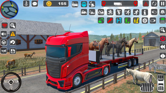 اسکرین شات برنامه Wild Animal Transporter Truck 7