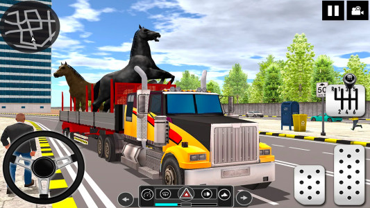 اسکرین شات برنامه Wild Animal Transporter Truck 8