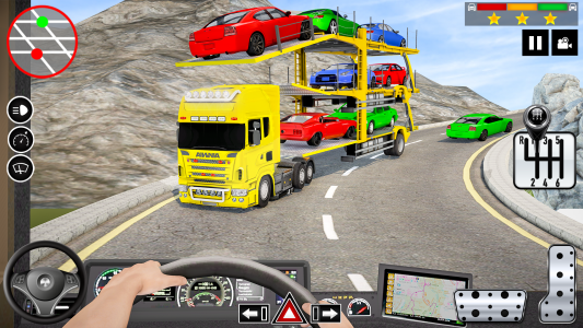 اسکرین شات 6 بازی Car Transporter Truck Games 3D