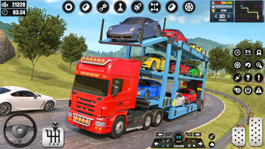 اسکرین شات بازی Car Transporter Truck Games 3D 8