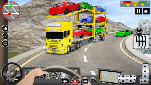 اسکرین شات بازی Car Transporter Truck Games 3D 6