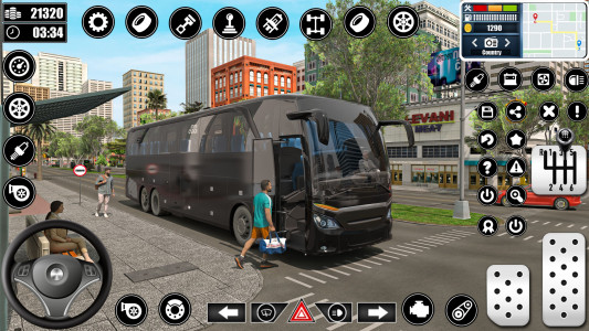 اسکرین شات بازی Coach Bus Driving - Bus Games 1