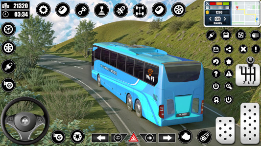 اسکرین شات 3 بازی Coach Bus Driving - Bus Games