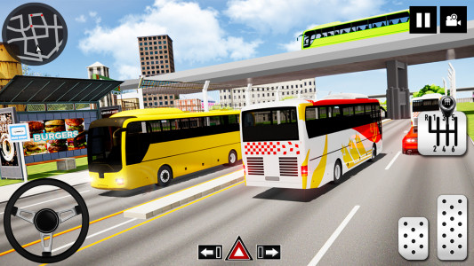 اسکرین شات بازی Coach Bus Driving - Bus Games 4