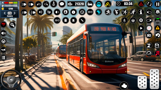 اسکرین شات بازی Coach Bus Driving - Bus Games 2