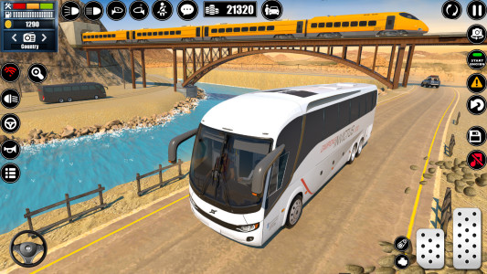 اسکرین شات 5 بازی Coach Bus Driving - Bus Games